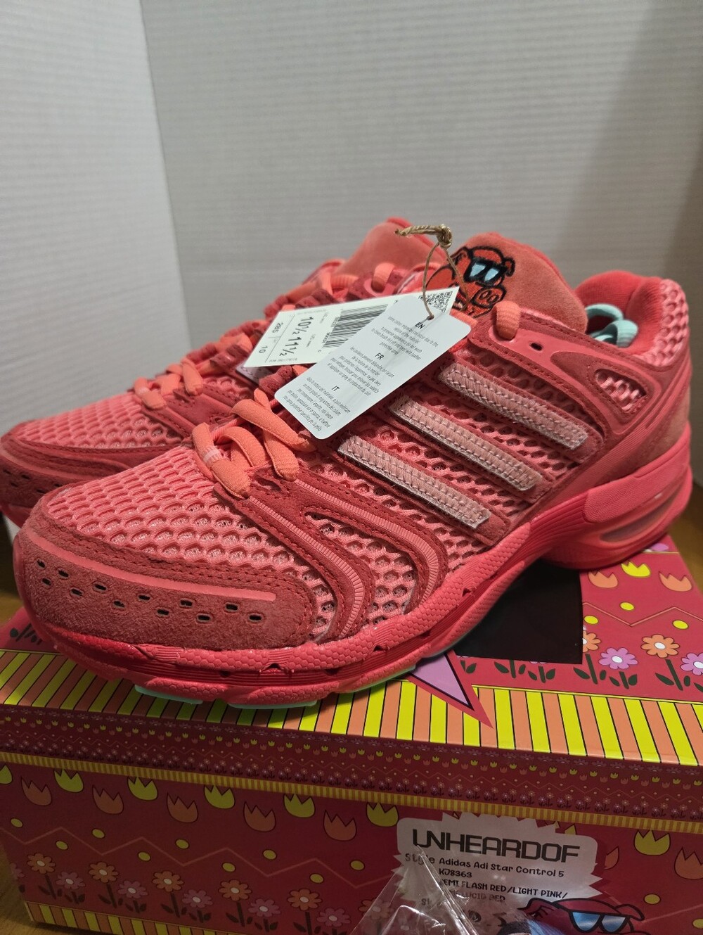 Adidas Unheardof SteveO Piggy Runner 5.0 Sneaker Collab Mens Size 10.5 Womens 12